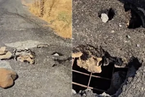 Diyarbakır’da muhtar uyardı, tehlike sinyalleri çalıyor: O yolda her an kaza olabilir!