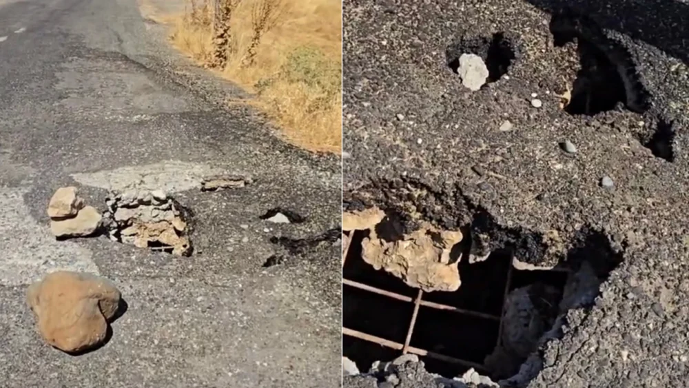 Diyarbakır’da muhtar uyardı, tehlike sinyalleri çalıyor: O yolda her an kaza olabilir!