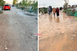 Diyarbakır’da 2 yıldır bitmeyen çile: "Kış aylarında her yer bataklık oluyor!"