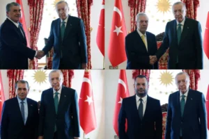 Erdoğan, 4 büyük kulübün başkanlarıyla görüştü