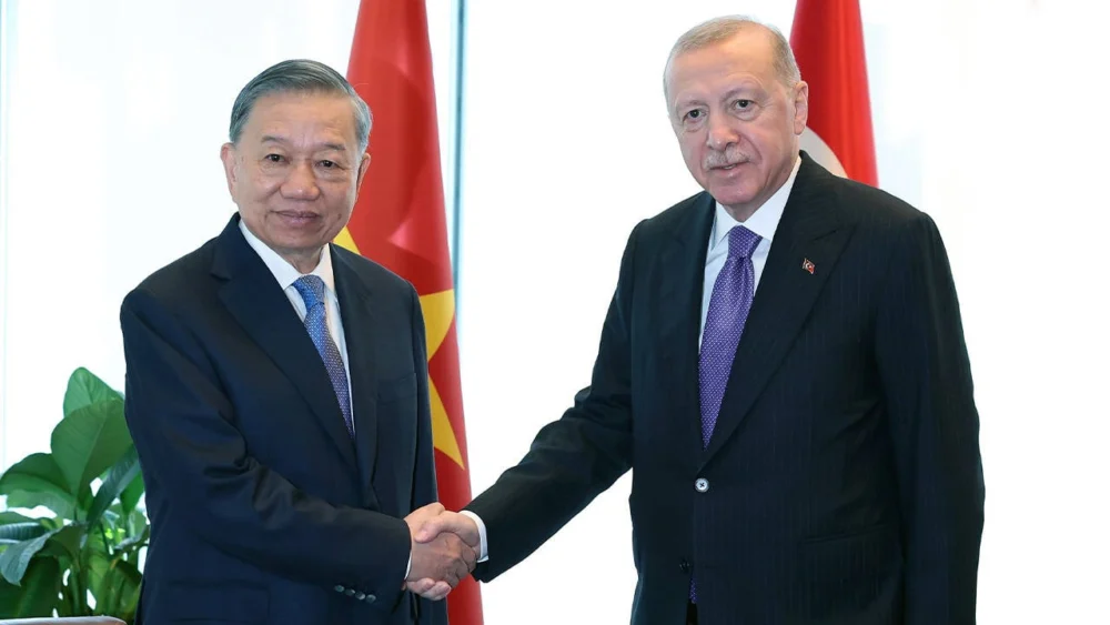 Erdoğan, Vietnam Devlet Başkanı To Lam ile görüştü