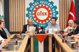 Birleşik Metal-İş'ten Filistinli işçiler için ortak sendikal çalışma