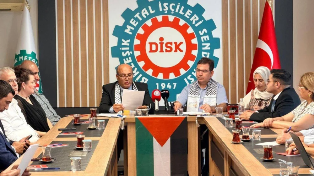 Birleşik Metal-İş'ten Filistinli işçiler için ortak sendikal çalışma
