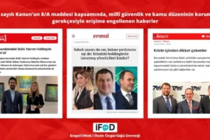 Fon soruşturmasına ilişkin haberlere erişim engeli