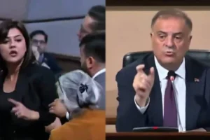 İBB Meclisi'nde AKP'li üyenin CHP'li üyeye "Senin kocan nerede?" sözlerine tepki