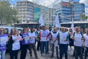 Konak’ta hak arayan emekçilere sürgün