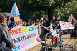 LGBTİ+’lara yönelik baskı protesto edildi