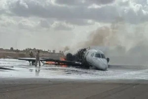 İstanbul'dan kalkış yapan özel jet Libya’da pistten çıktı