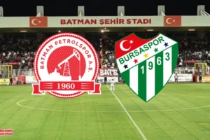 2 kez karşılaştılar: İşte Batman Petrolspor Bursaspor maç sonuçları!