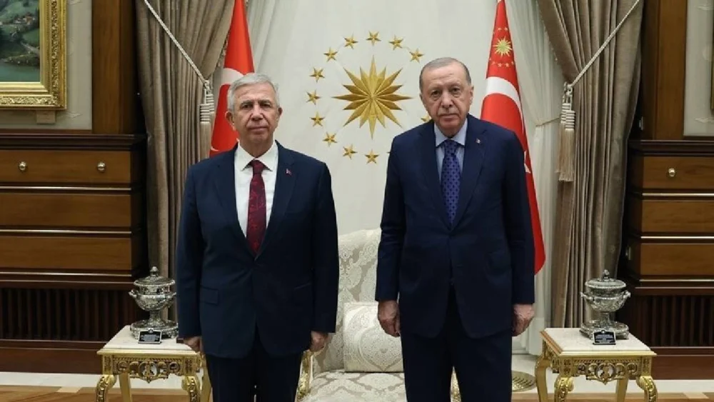 Mansur Yavaş Erdoğan ile görüştü