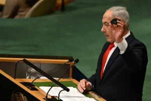 Netanyahu'dan BM kürsüsünde tehdit mesajı: ''Hatırlıyor musunuz?''