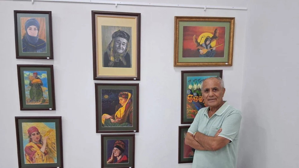 Ressam Ali Haydar Ülger "Kırklar sergisi" açıldı: "Anadolu’da Kadın Başları"