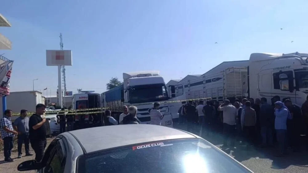 Şanlıurfa buğday pazarında kamyon şoförü ölü bulundu