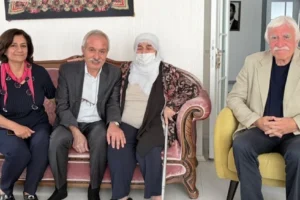 Selçuk Mızraklı, Sadiye Demirtaş'ı ziyaret etti: “Sen niye tek geldin?”