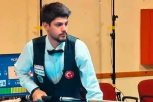 3 bant bilardoda Seymen Özbaş, Dünya Gençler Şampiyonası’nda bronz madalya kazandı
