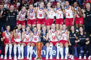 Voleybolun sultanları tahtını bırakmadı
