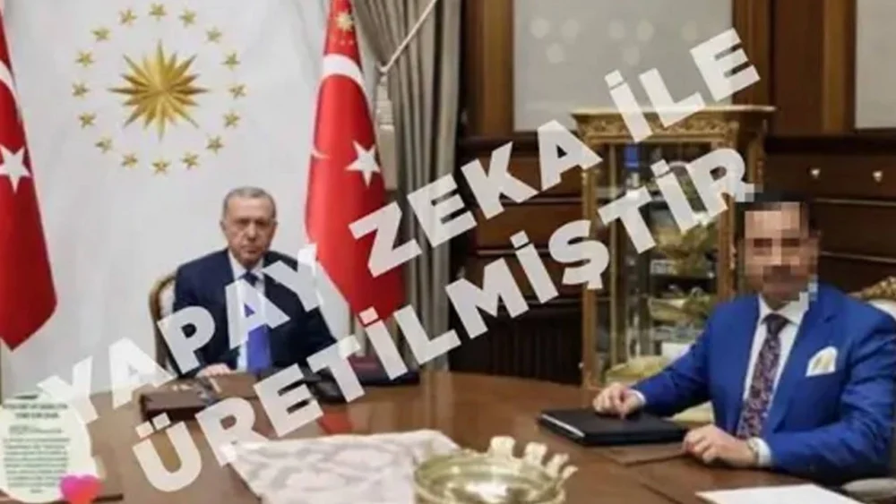Yapay zekayla Erdoğan ve Gürlek’le fotoğraf oluşturdu: “Nüfuz ticareti” suçlamasıyla tutuklandı
