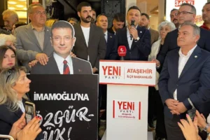 YENİ Parti İstanbul İl Başkanı Özgür Çelik: YENİ Parti'yi millet kurdu, bütçesini millet oluşturdu, adını da millet verdi