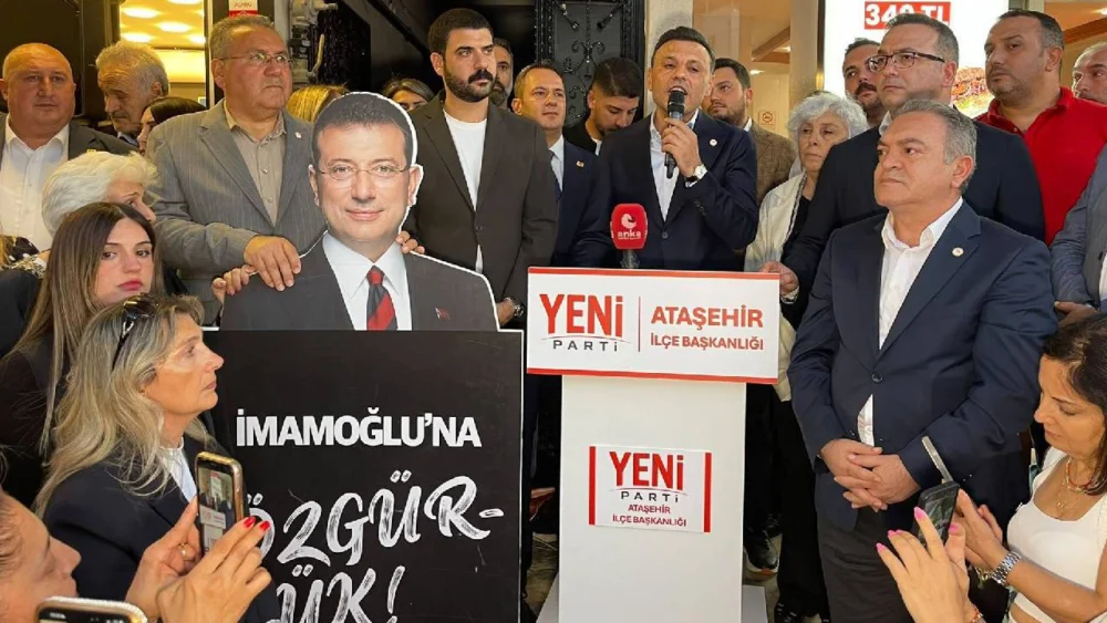 YENİ Parti İstanbul İl Başkanı Özgür Çelik: YENİ Parti'yi millet kurdu, bütçesini millet oluşturdu, adını da millet verdi