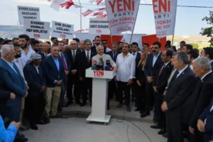 YENİ Parti Şanlıurfa İl Başkanlığı açıldı: "İlk seçimde burada balkon konuşması yapacağız"