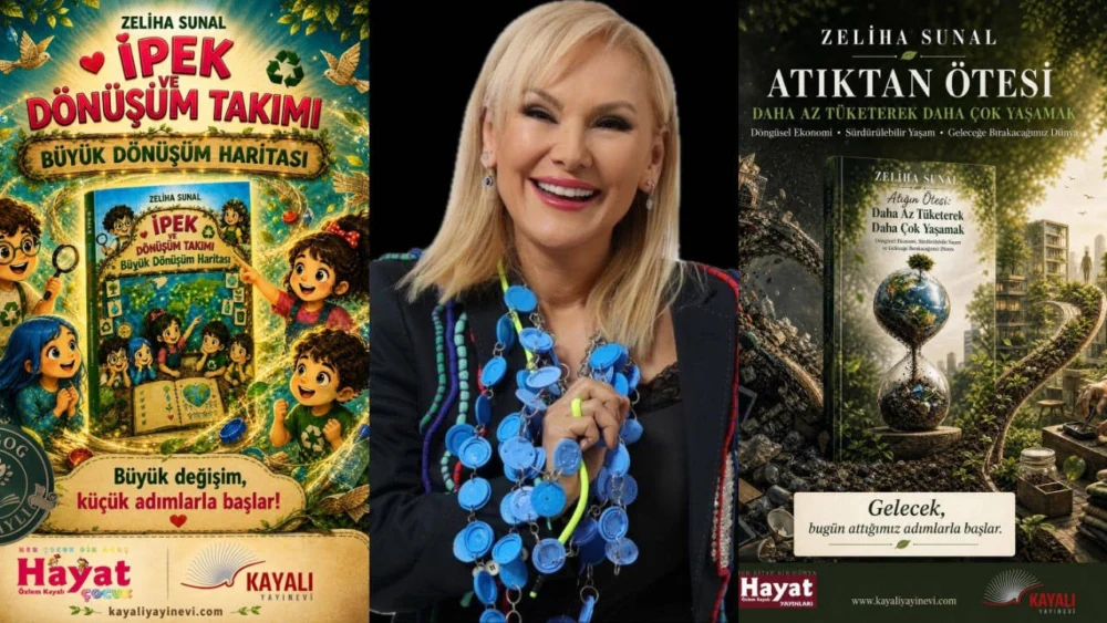 Zeliha Sunal'dan sürdürülebilir yaşam için iki kitap