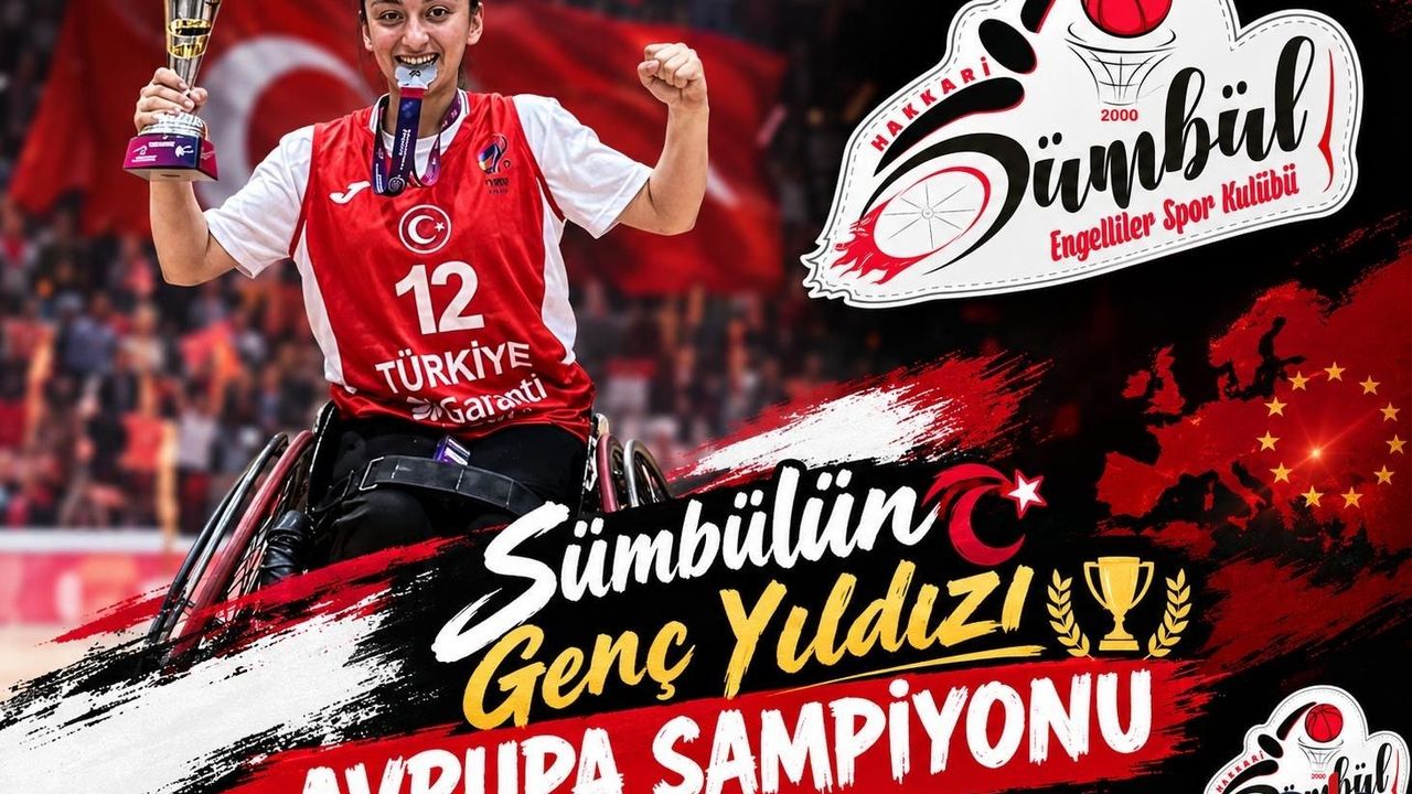 Hakkarili Nazlıcan Beyter’in Avrupa Şampiyonası Başarısı