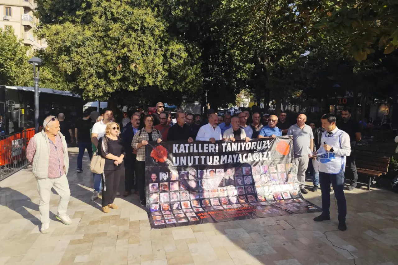 Manisa'da 10 Ekim kurbanları anıldı