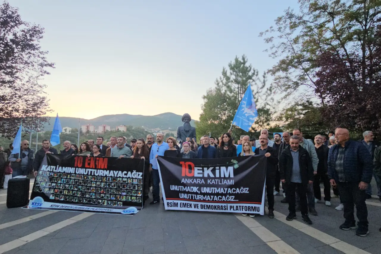 Dersim'de 10 Ekim anması: Platform sorumluların yargılanması çağrısını yineledi