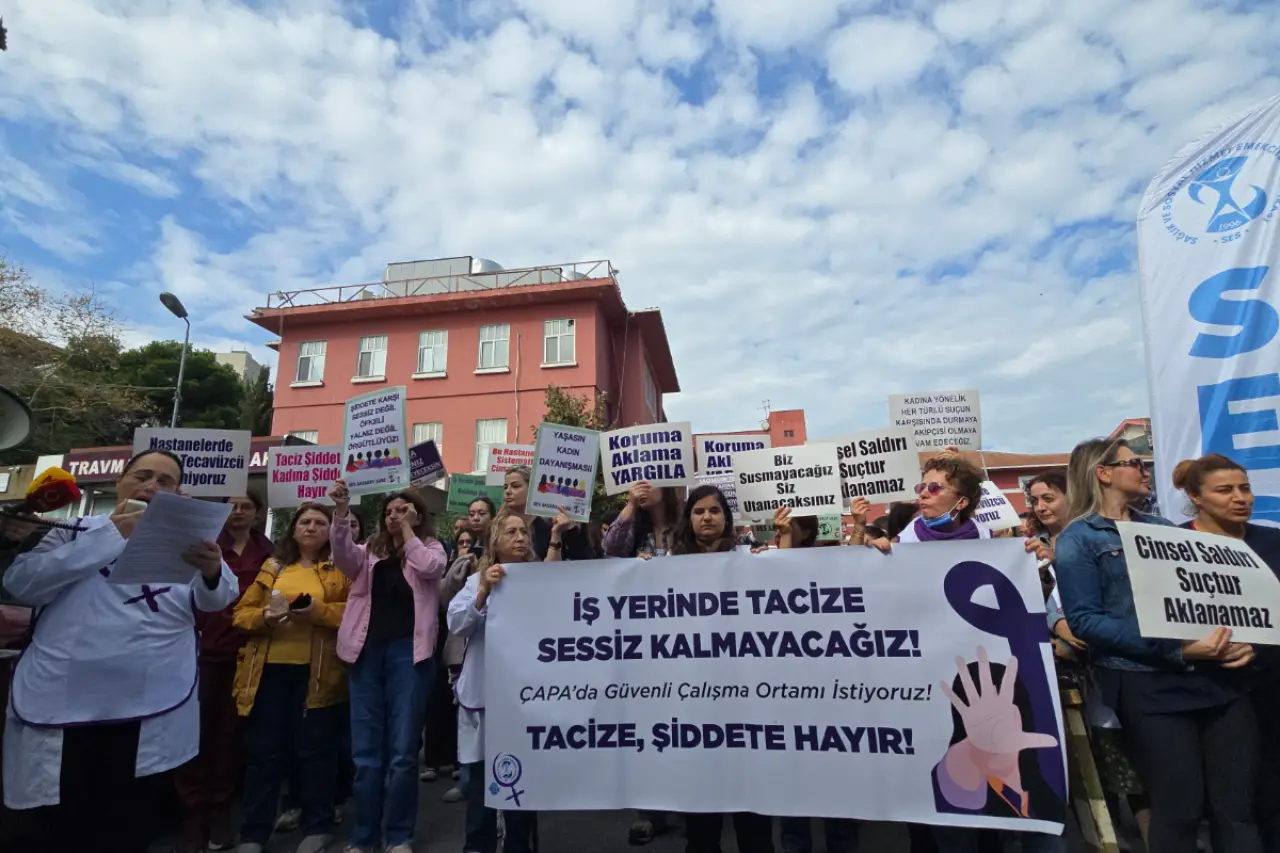 Çapa Tıp Fakültesi'nde taciz iddiası: Sağlık çalışanları güvenli iş yeri talep etti