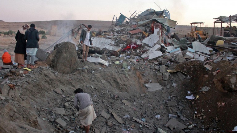 Yemen'de hava saldırısı: 5'i çocuk 9 ölü