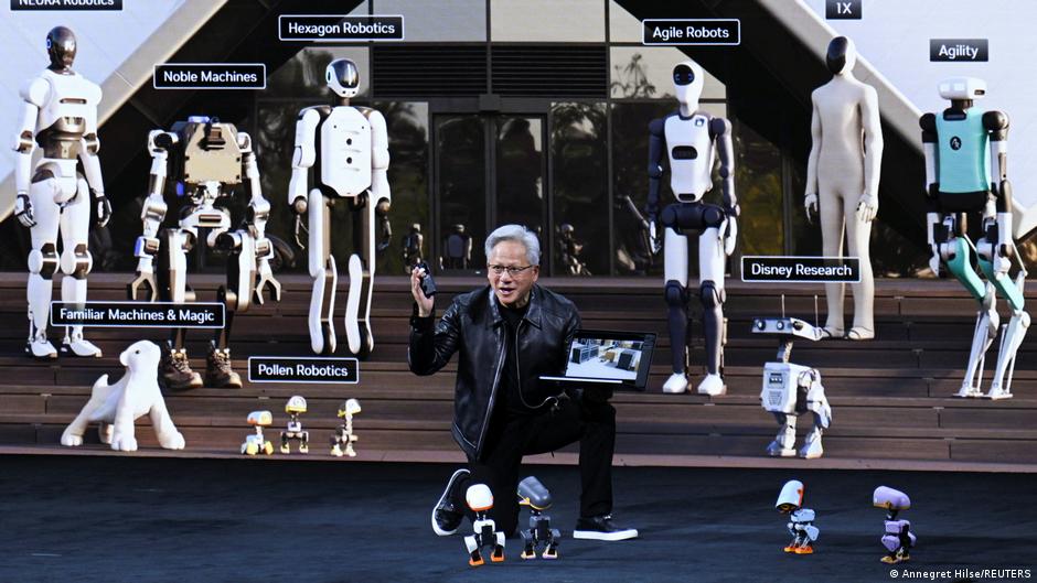 Nvidia CEO'su Huang'dan Avrupa'ya çağrı: Sırada fiziksel yapay zeka var