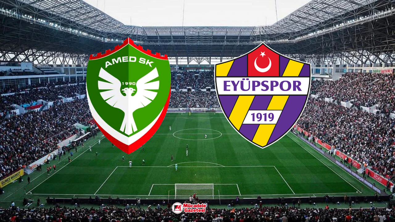 Amedspor, lider konumunda Eyüpspor'u konuk edecek