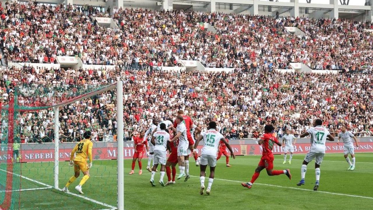 Süper Lig'de iç saha-deplasman performans farkında zirve Amedspor'un