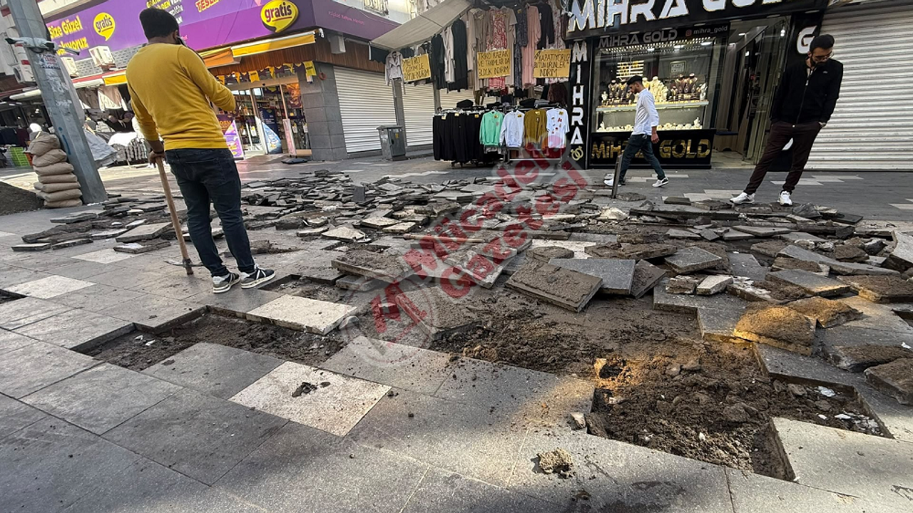Diyarbakır'da belediye yapmadı, esnaf kolları sıvadı!