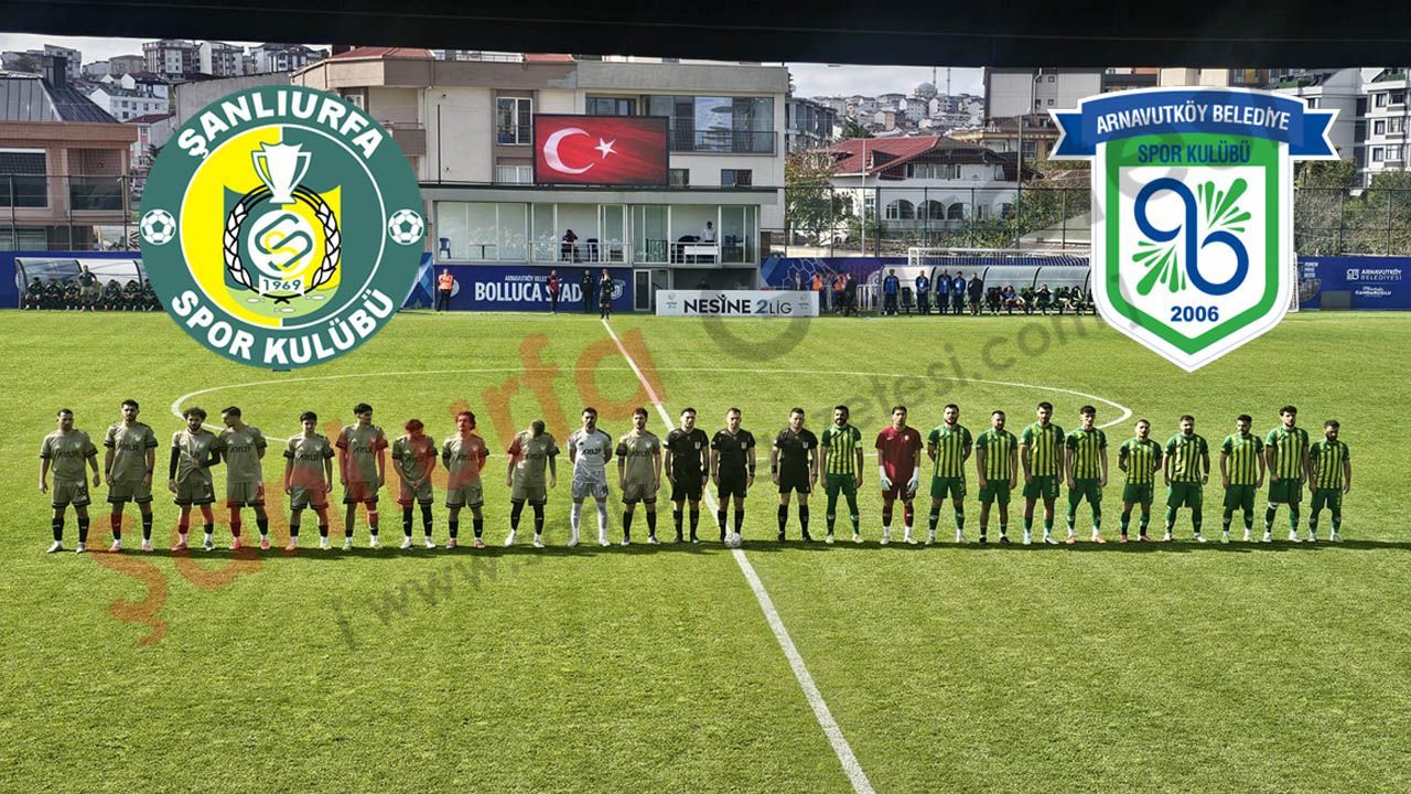 Urfaspor, Arnavutköy Belediyesi FSK deplasmanında sahada