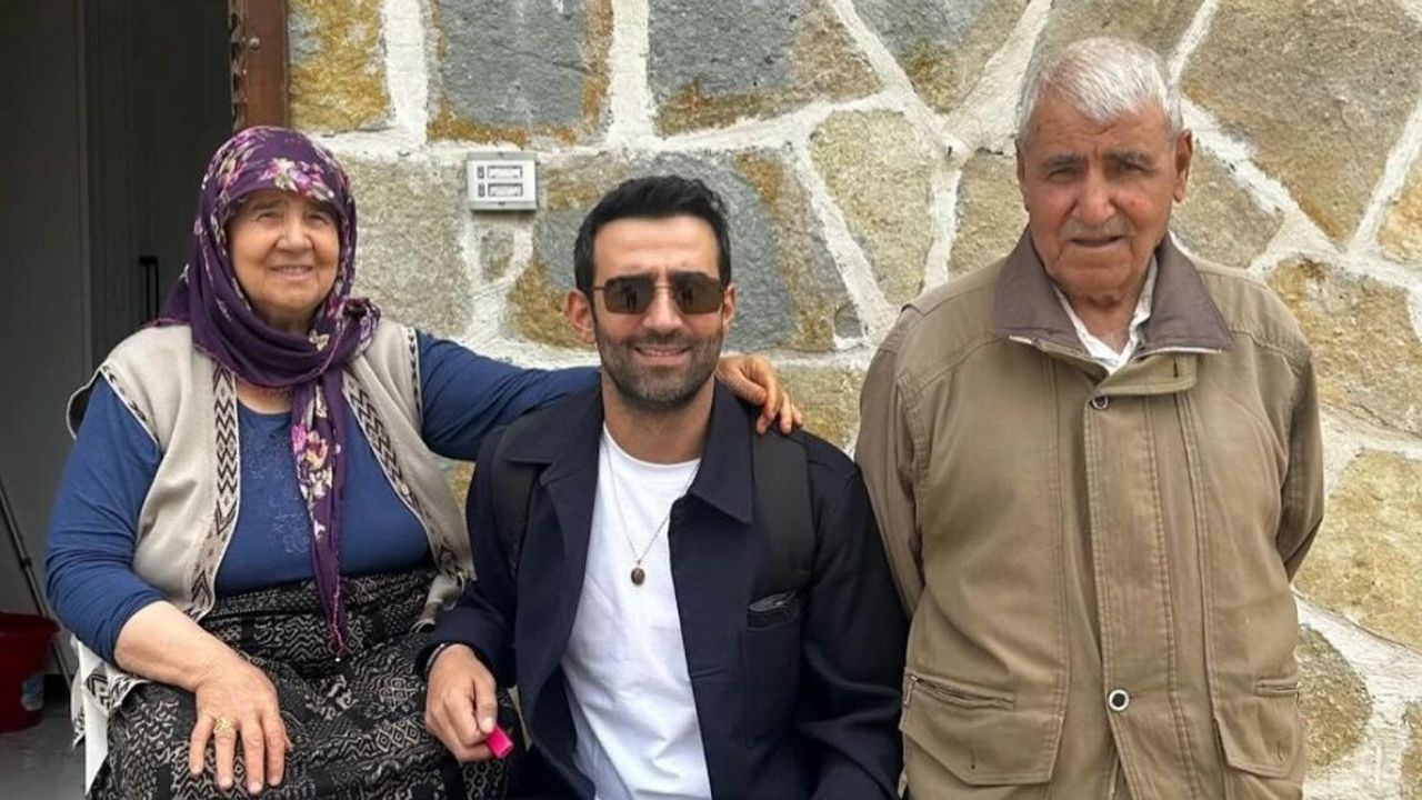 Oyuncu Ferit Kaya Diyarbakır'ı ziyaret etti, Eğil'de Amedspor atkılı fotoğraf paylaştı
